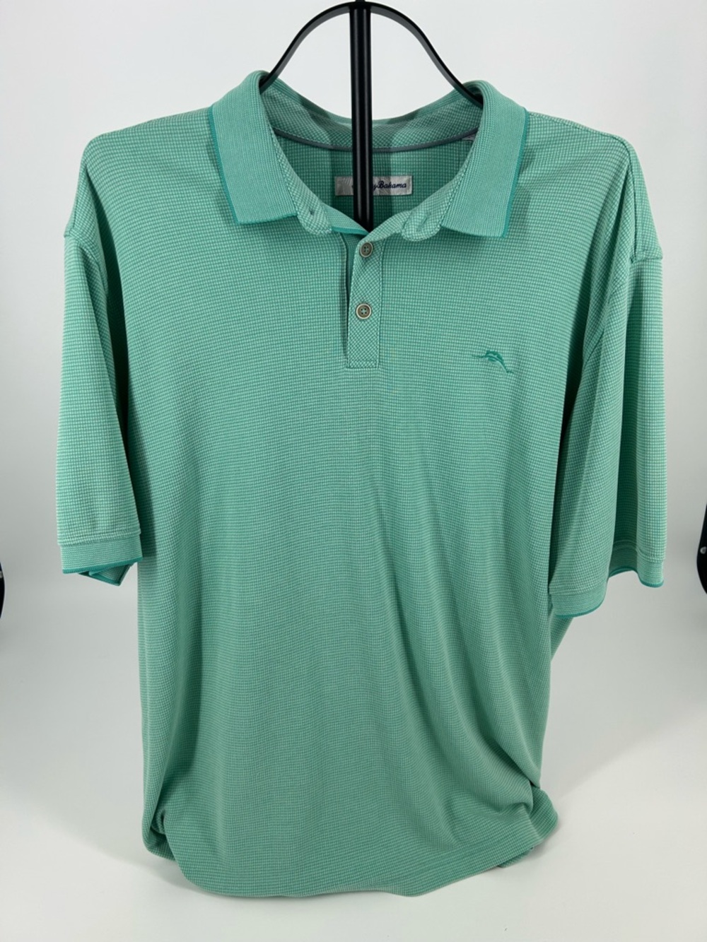 Tommy Bahama Mint Green Men's Polo Shirt
